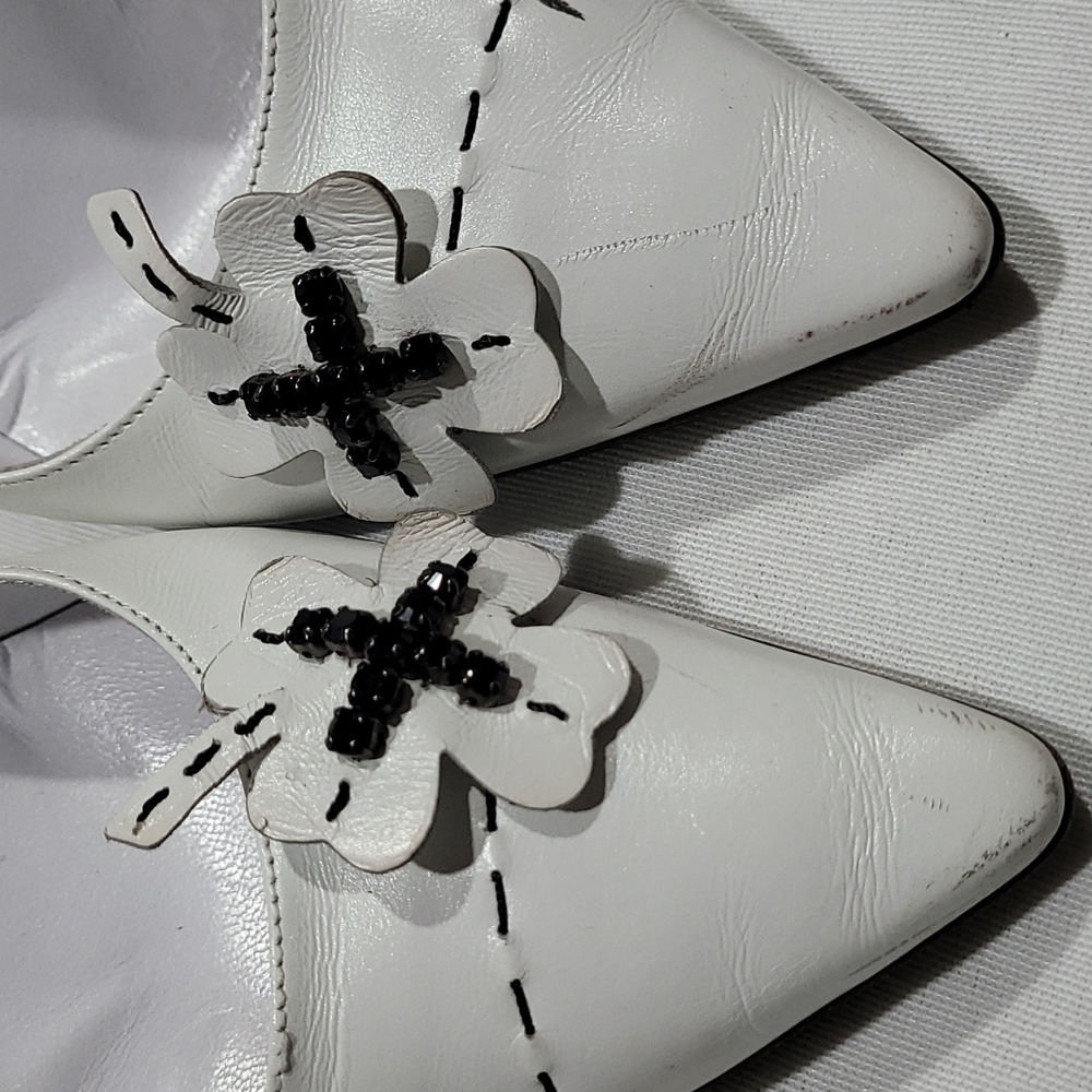 Chanel heel shoes  sz 35c - Picture 13 of 15